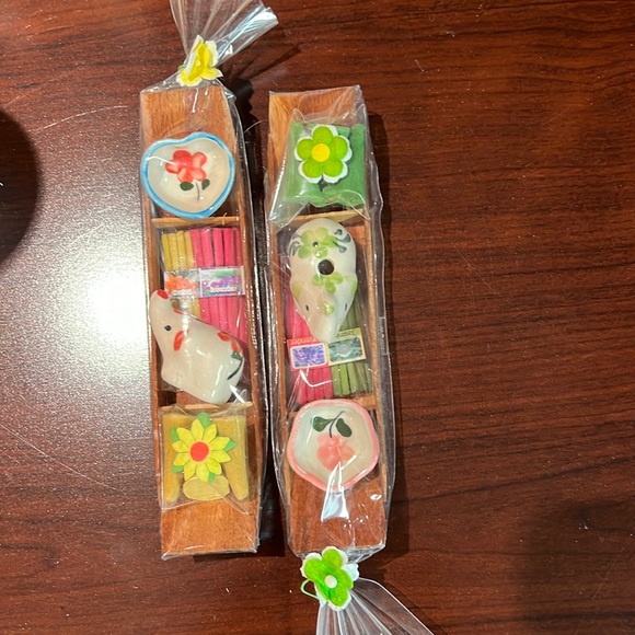 Little Elephant Incense burners. 2 sets. - Picture 1 of 1